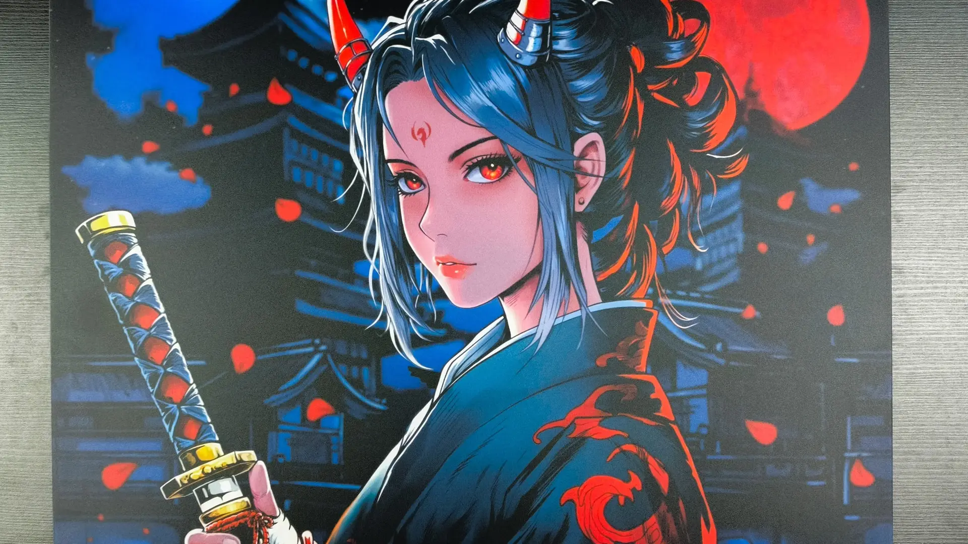 Oni's Oath Glass Pad [鬼の誓い] - Limited Edition