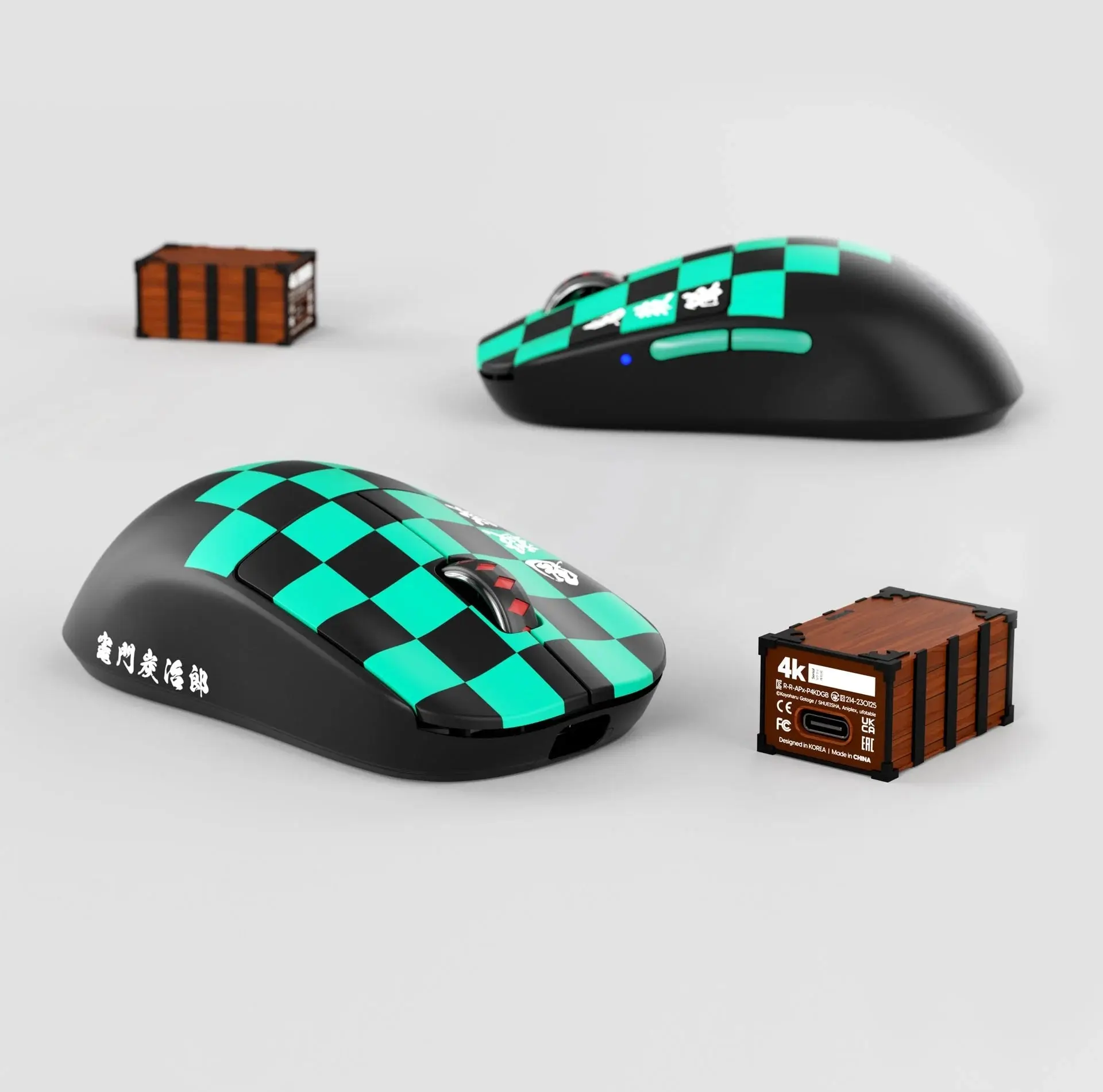[Demon Slayer - 4K Special Pack] X2 v2 Tanjiro Gaming Mouse
