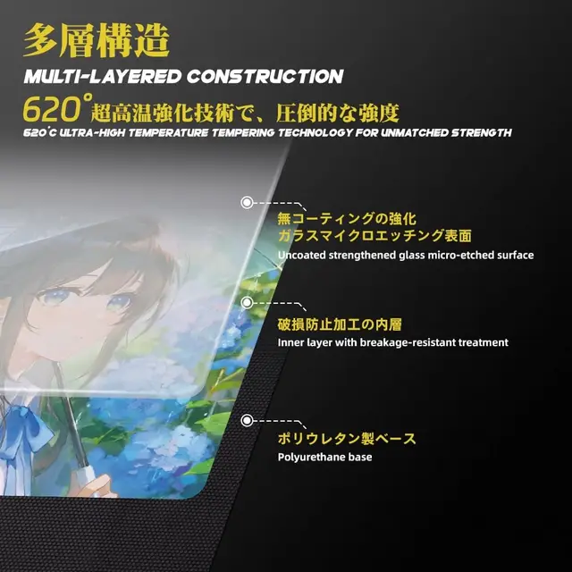 TALONGAMES ULTRAPAD P2 渚 Nagisa Glasspad