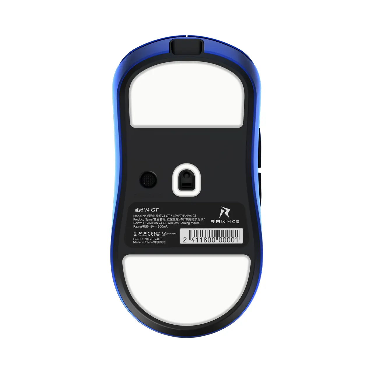 RAWM LEVIATHAN V4 GT Dual 8K Lightweight Wireless Gaming Mouse Hyper Click