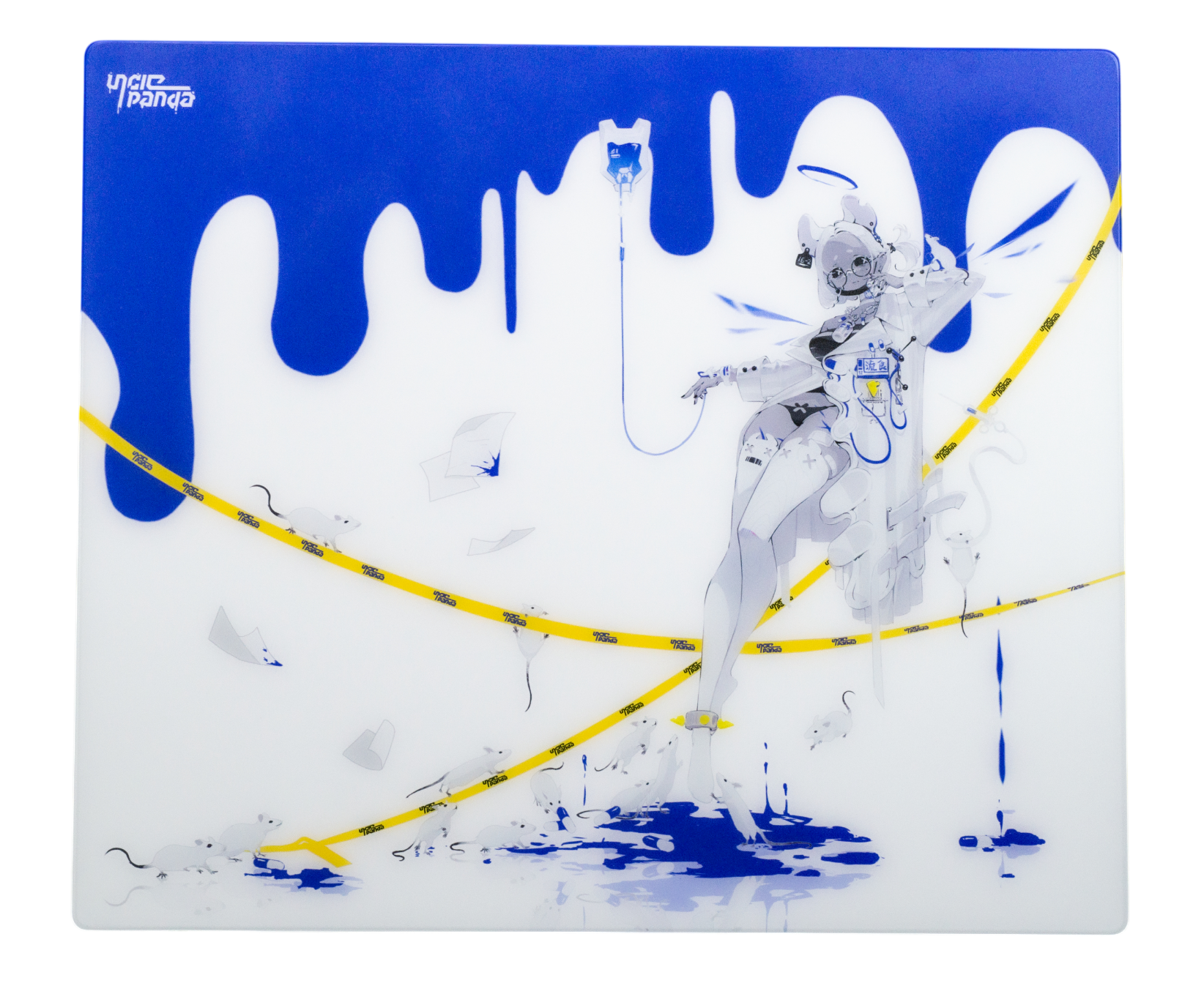 UnclePanda Ink Azure Glasspad